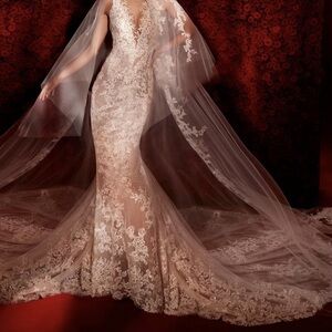 Elegant Lace Wedding Gown